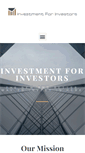 Mobile Screenshot of investmentforinvestors.com